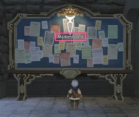 final fantasy 14 market.